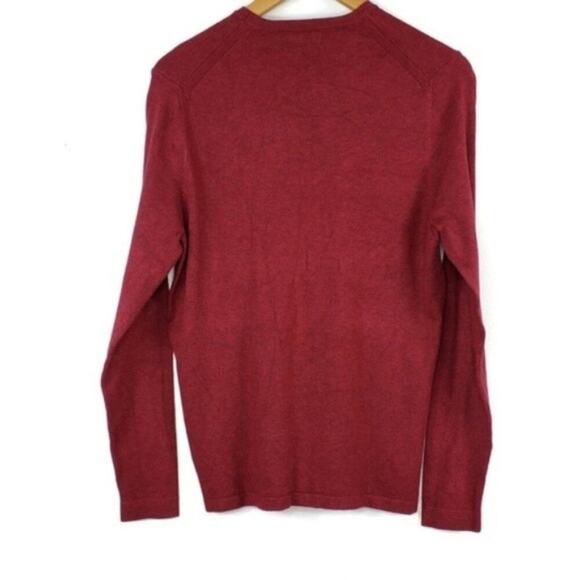 Zara Man Basic Crew Neck Long Sleeve Knit Pullover Sweater Size M - Picture 4 of 4